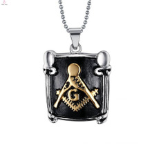 New Arrival Latest Fashion Designs Masonic Pendant Necklace